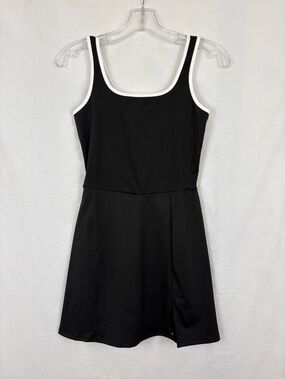 OFEEFAN Black White Trim Tennis Athletic Romper Size XS